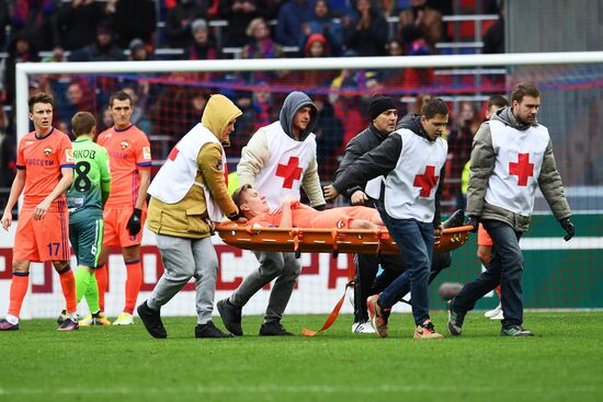 Russian Football Premier League. CSKA vs. Ufa