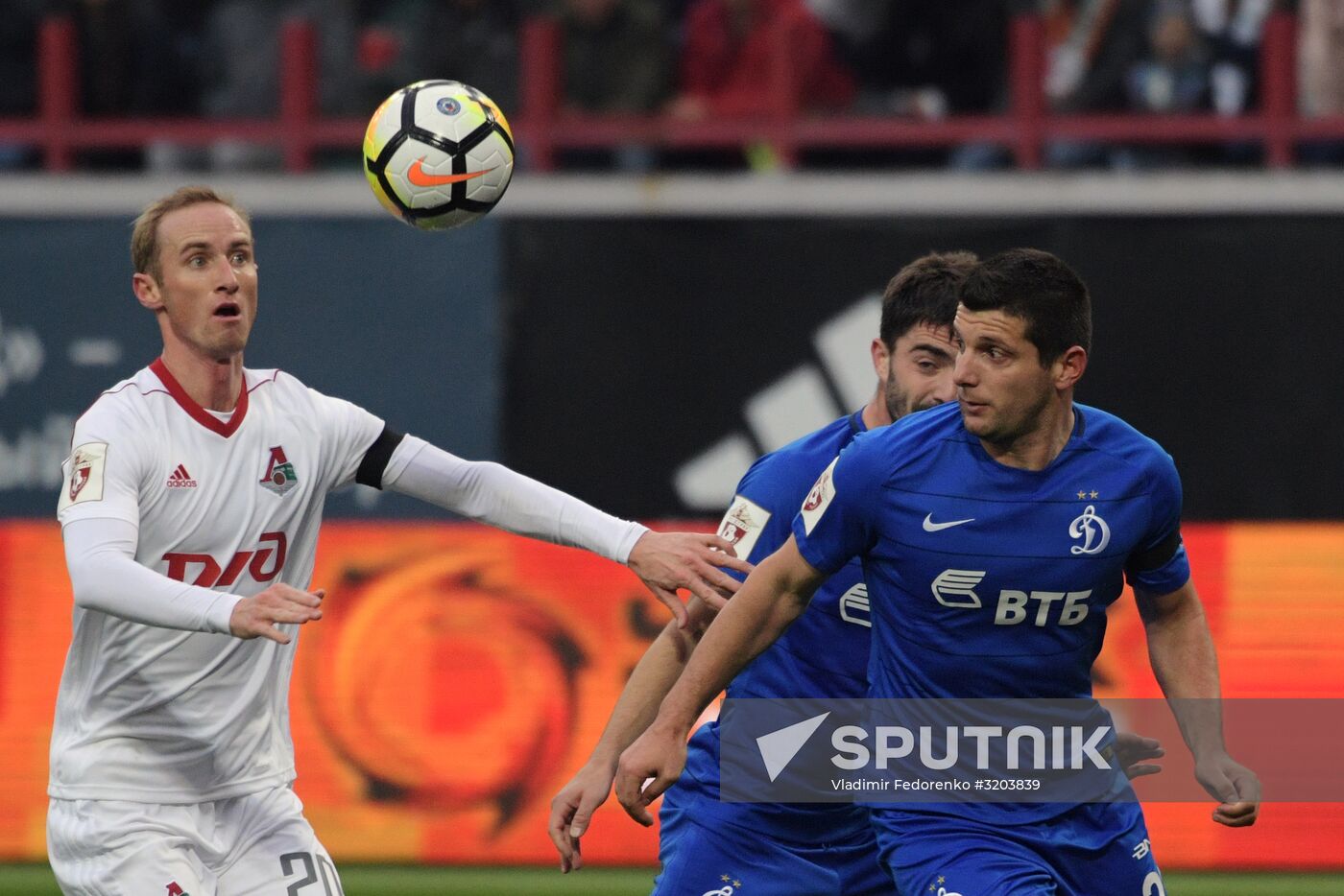Russian Football Premier League. Lokomotiv vs. Dynamo