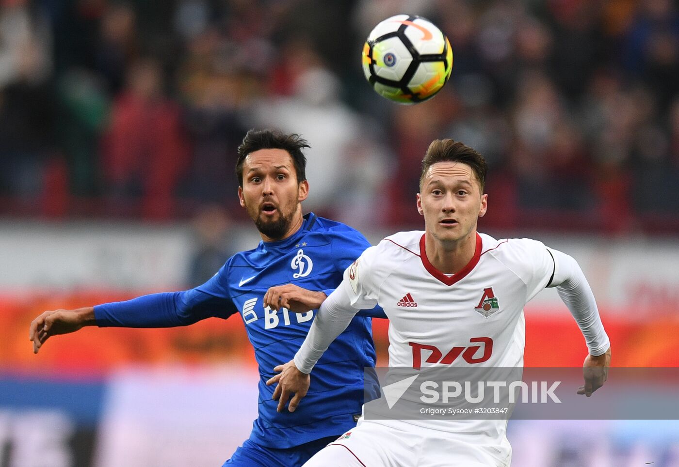 Russian Football Premier League. Lokomotiv vs. Dynamo