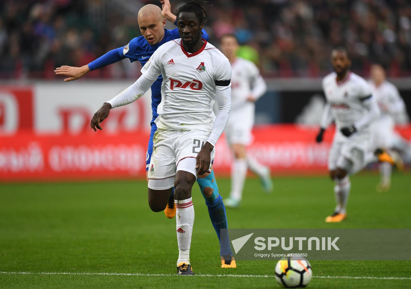 Russian Football Premier League. Lokomotiv vs. Dynamo