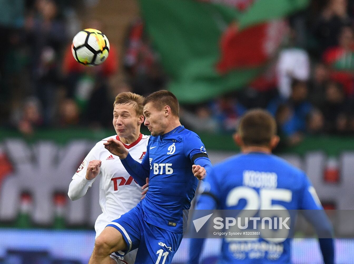Russian Football Premier League. Lokomotiv vs. Dynamo