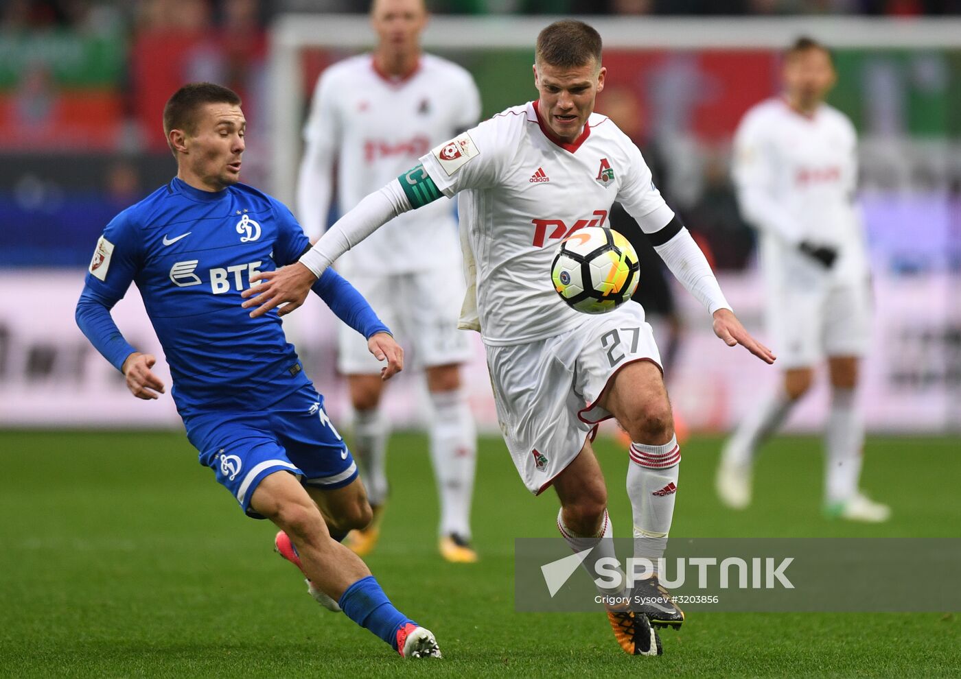 Russian Football Premier League. Lokomotiv vs. Dynamo