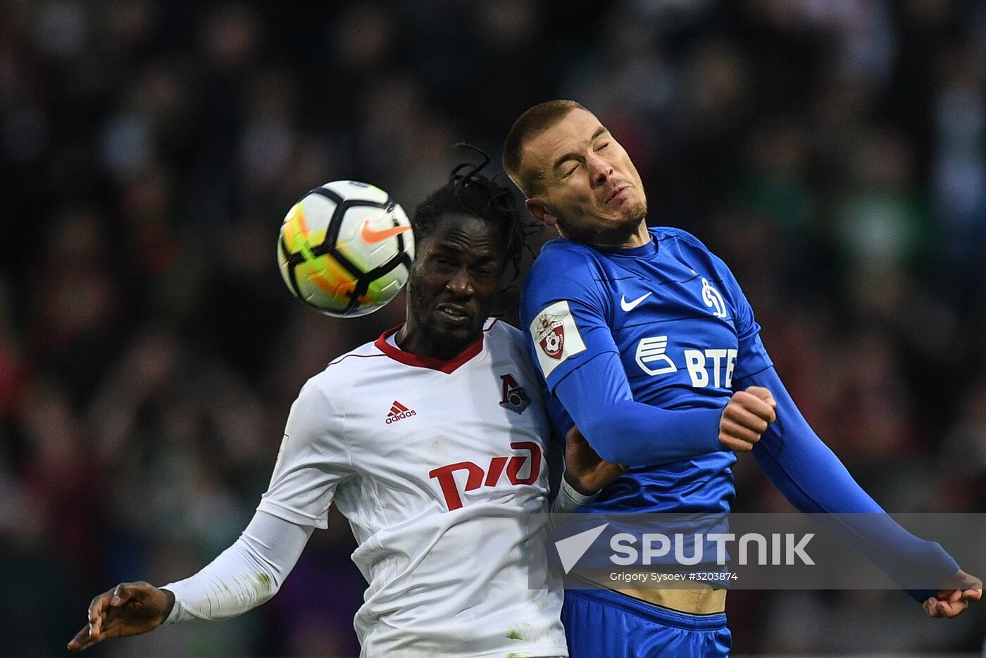 Russian Football Premier League. Lokomotiv vs. Dynamo
