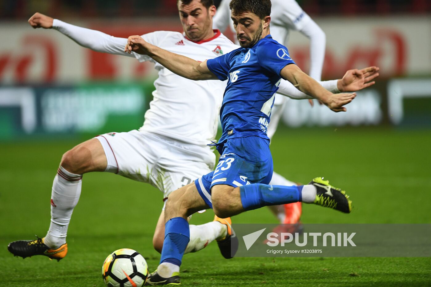Russian Football Premier League. Lokomotiv vs. Dynamo