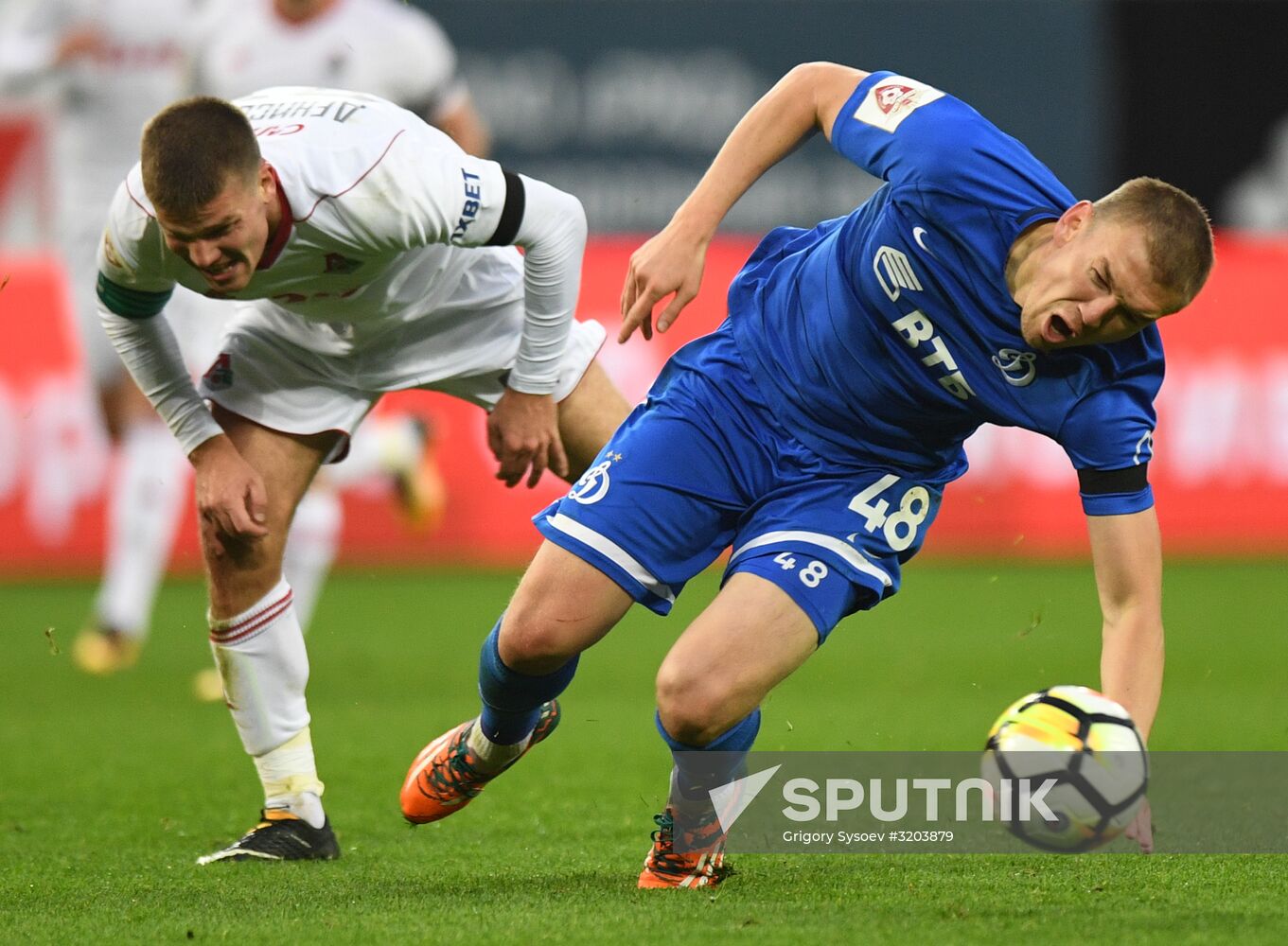 Russian Football Premier League. Lokomotiv vs. Dynamo