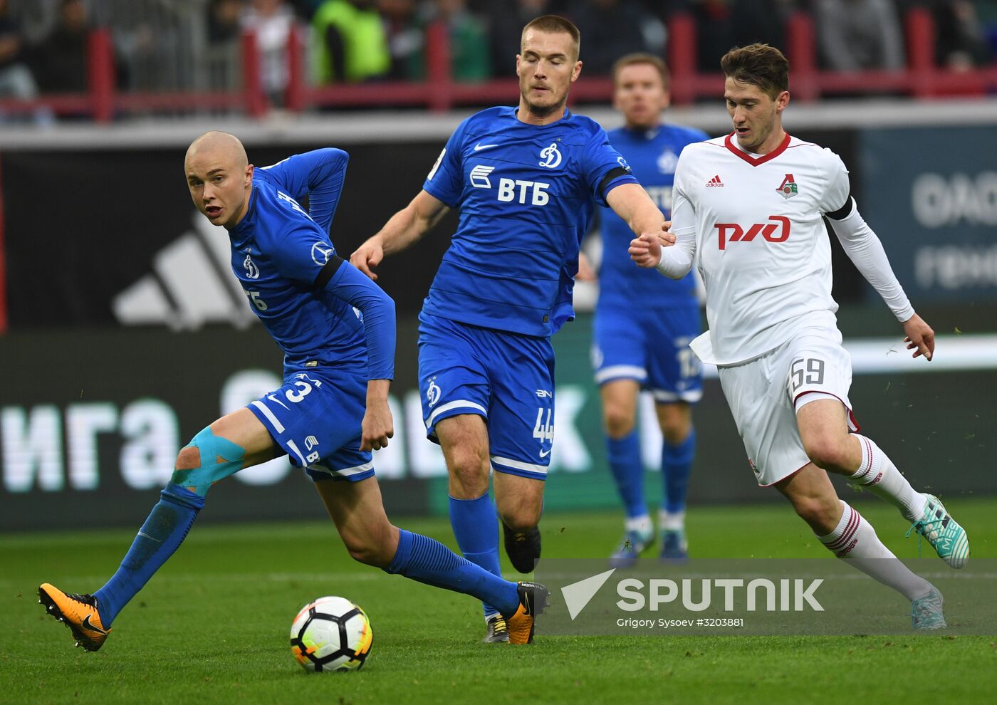 Russian Football Premier League. Lokomotiv vs. Dynamo