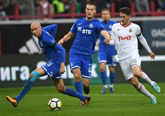Russian Football Premier League. Lokomotiv vs. Dynamo