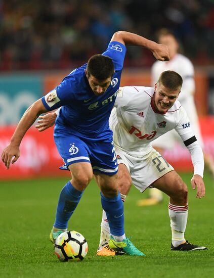 Russian Football Premier League. Lokomotiv vs. Dynamo
