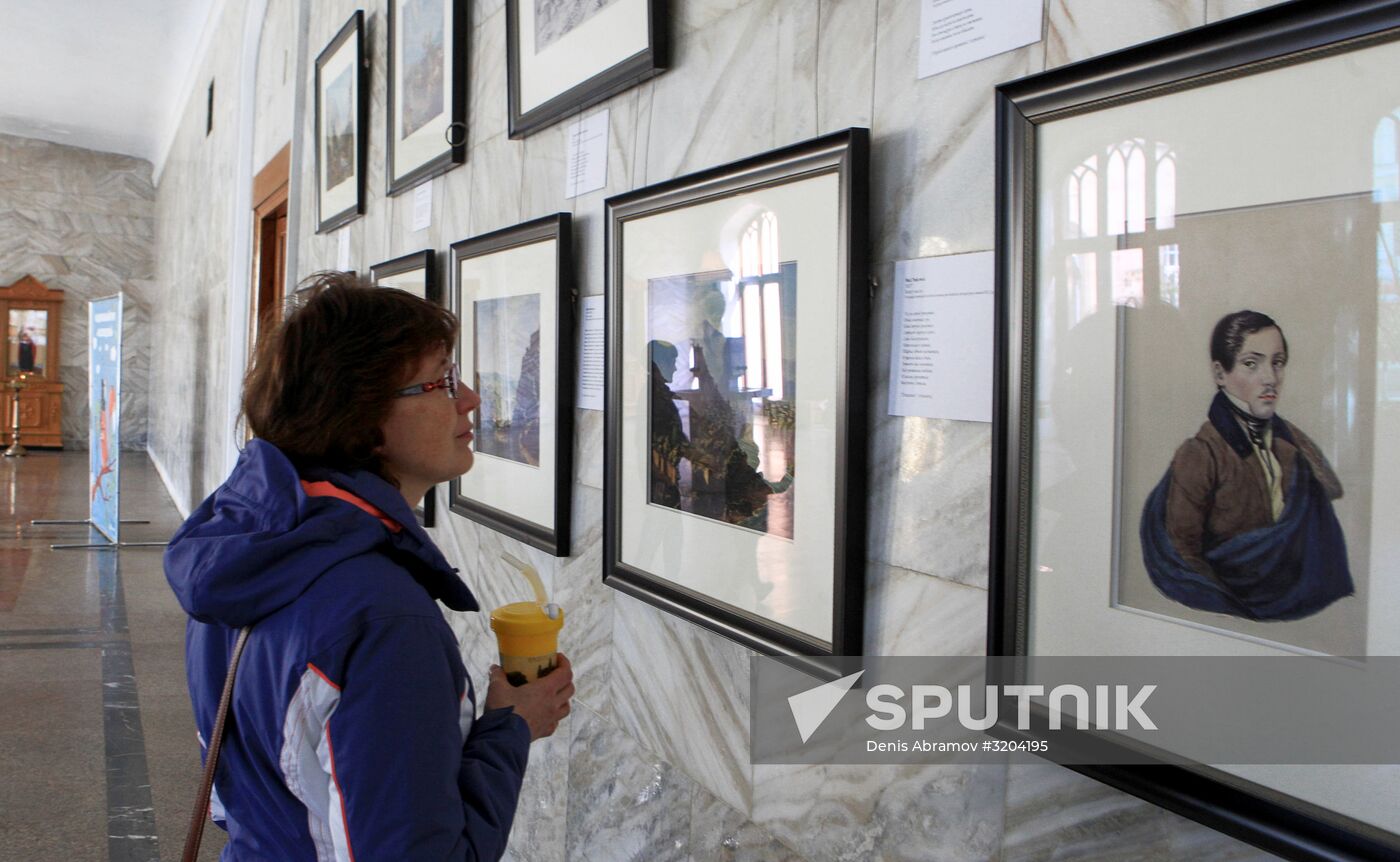 Exhibition "Lermontov, the Painter" opens in Narzannaya Gallery of Kislovodsk