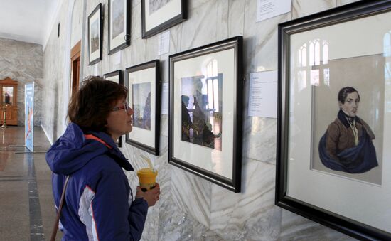 Exhibition "Lermontov, the Painter" opens in Narzannaya Gallery of Kislovodsk