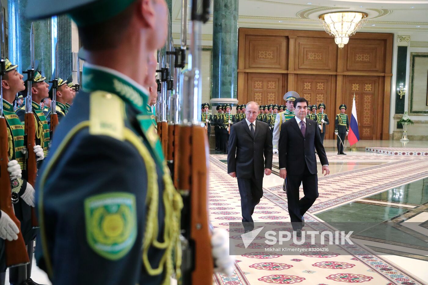 President Vladimir Putin's official visit to Turkmenistan