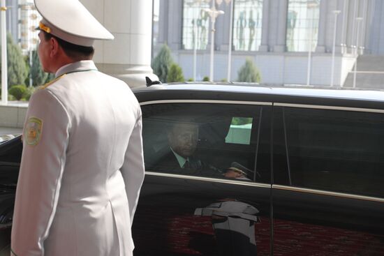 President Vladimir Putin's official visit to Turkmenistan