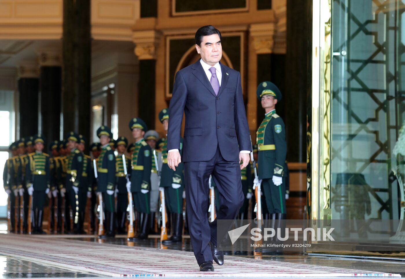President Vladimir Putin's official visit to Turkmenistan
