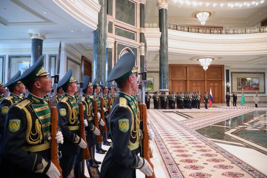 President Vladimir Putin's official visit to Turkmenistan