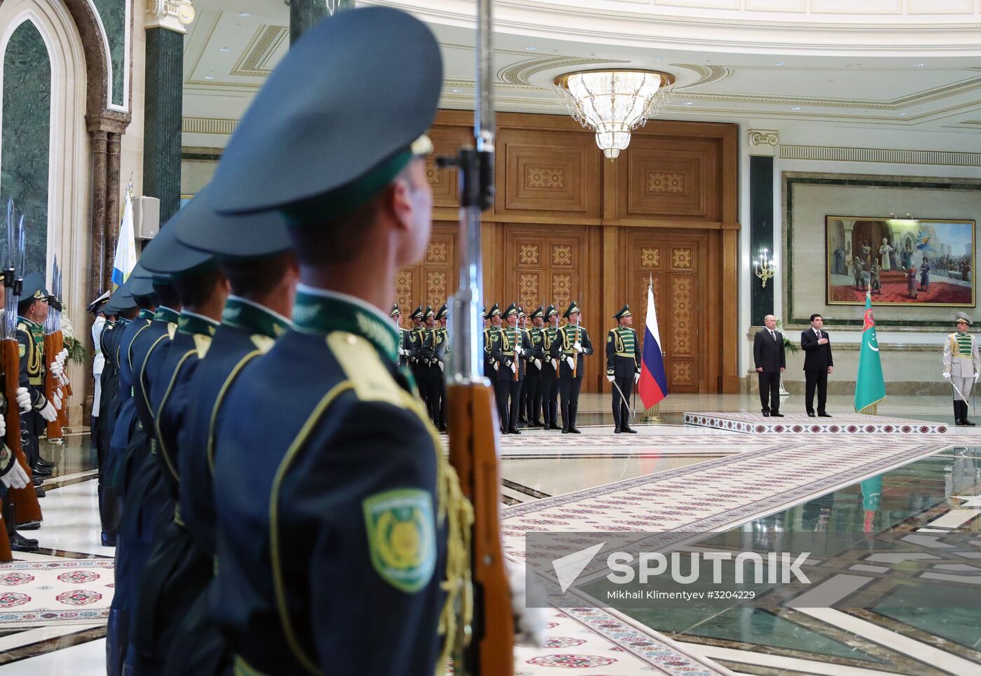 President Vladimir Putin's official visit to Turkmenistan