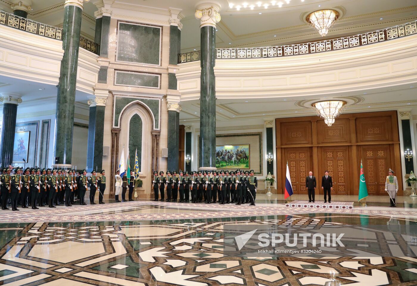 President Vladimir Putin's official visit to Turkmenistan