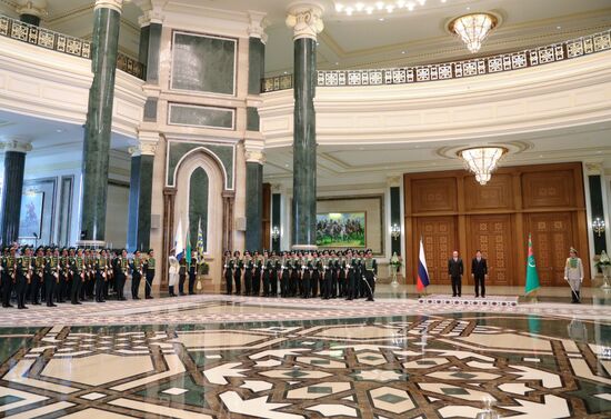 President Vladimir Putin's official visit to Turkmenistan