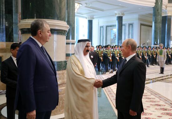 President Vladimir Putin's official visit to Turkmenistan