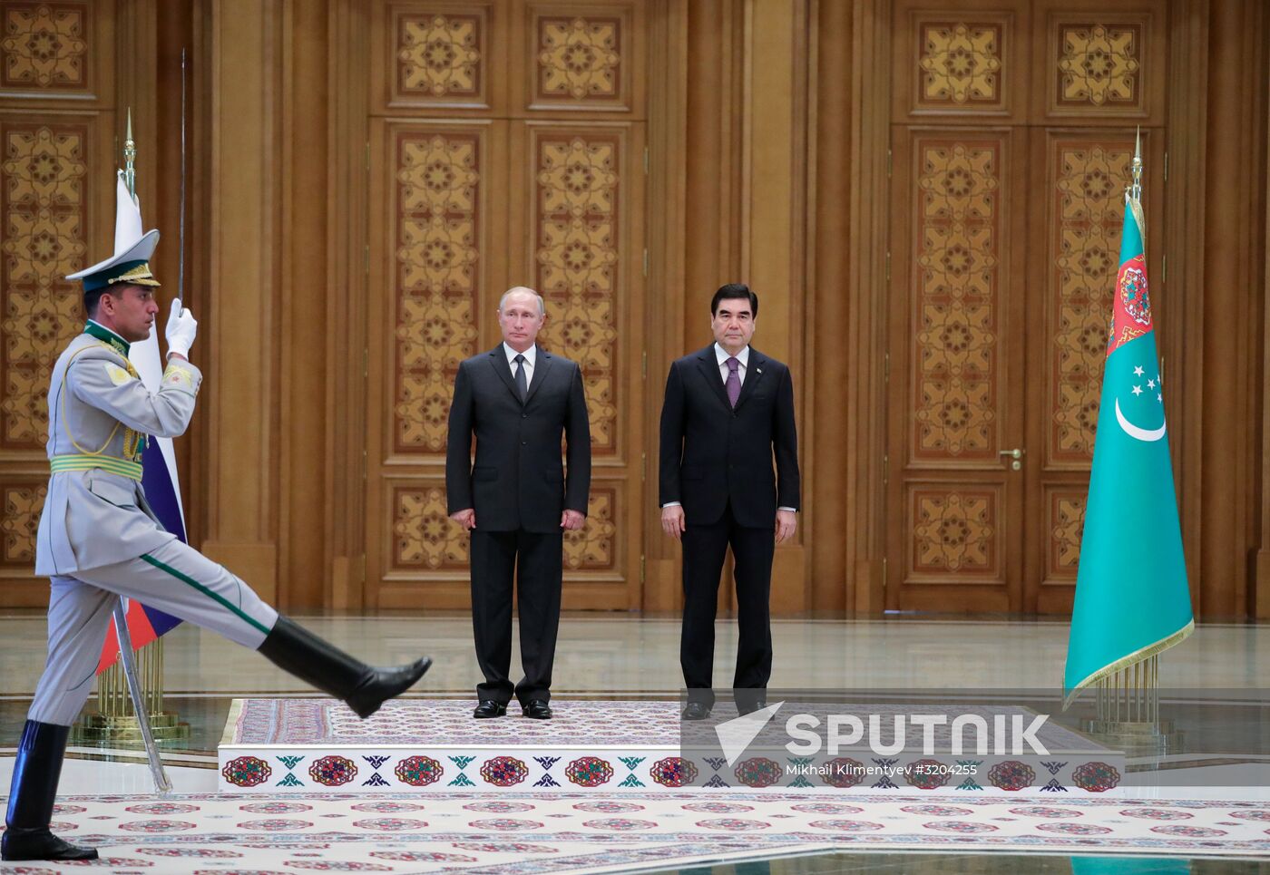 President Vladimir Putin's official visit to Turkmenistan