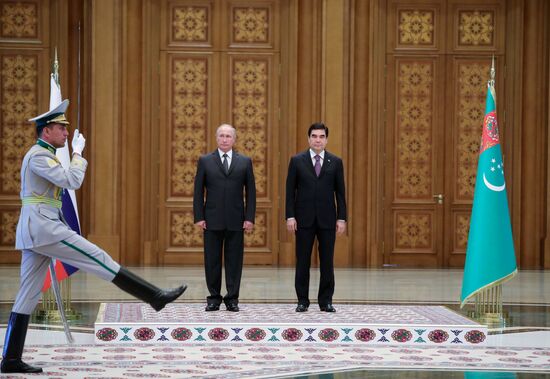 President Vladimir Putin's official visit to Turkmenistan