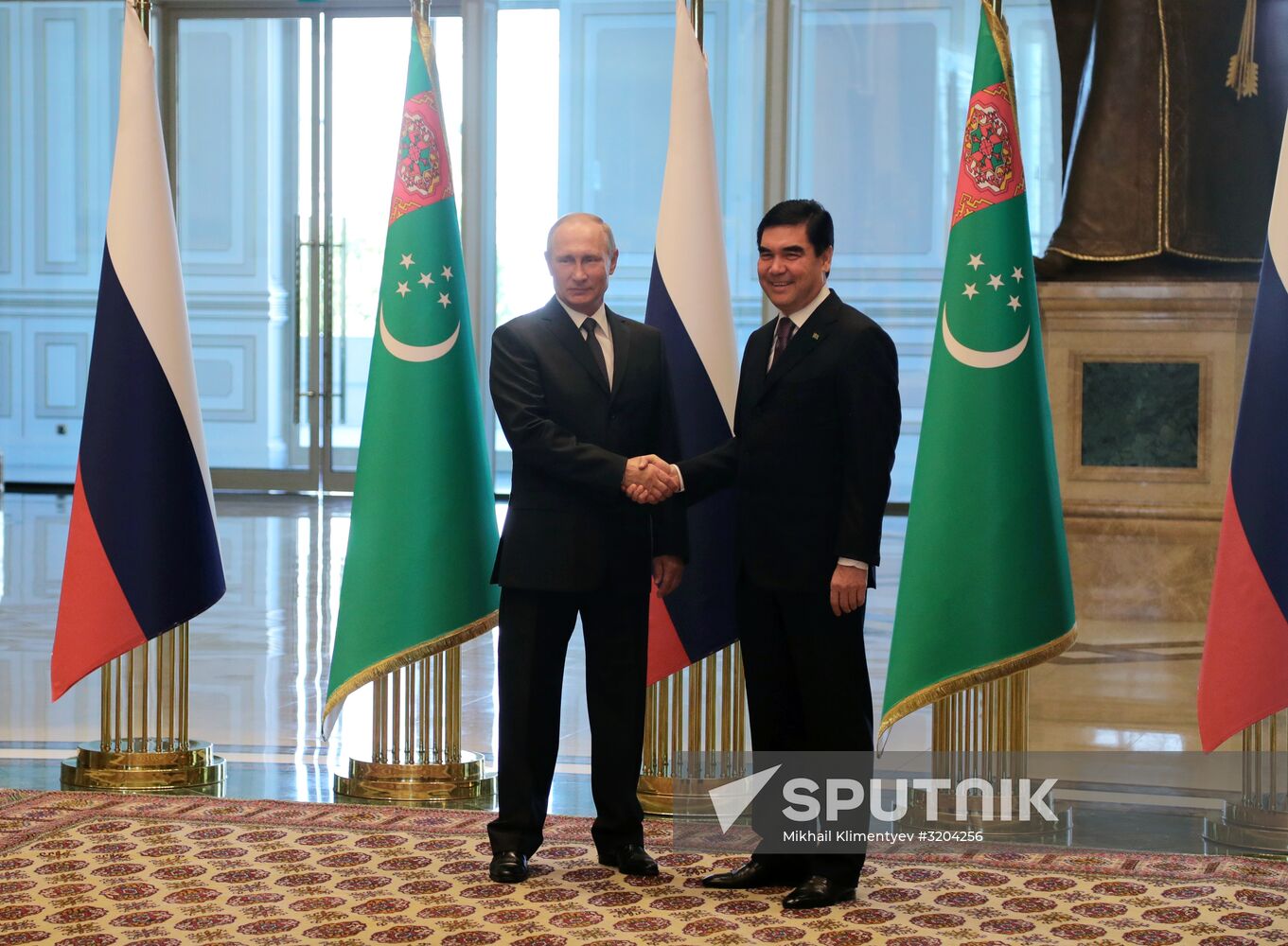 President Vladimir Putin's official visit to Turkmenistan