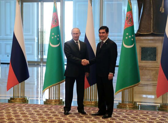President Vladimir Putin's official visit to Turkmenistan