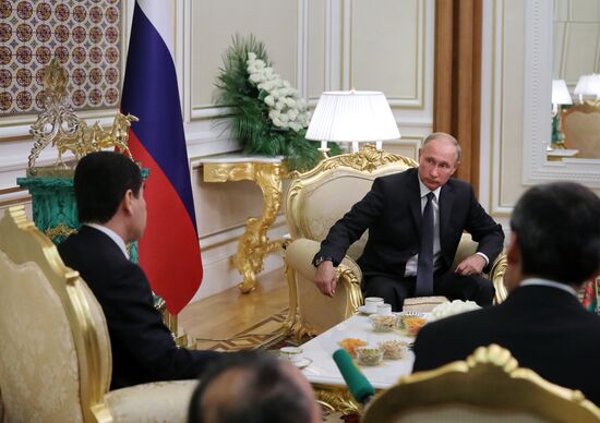 President Vladimir Putin's official visit to Turkmenistan