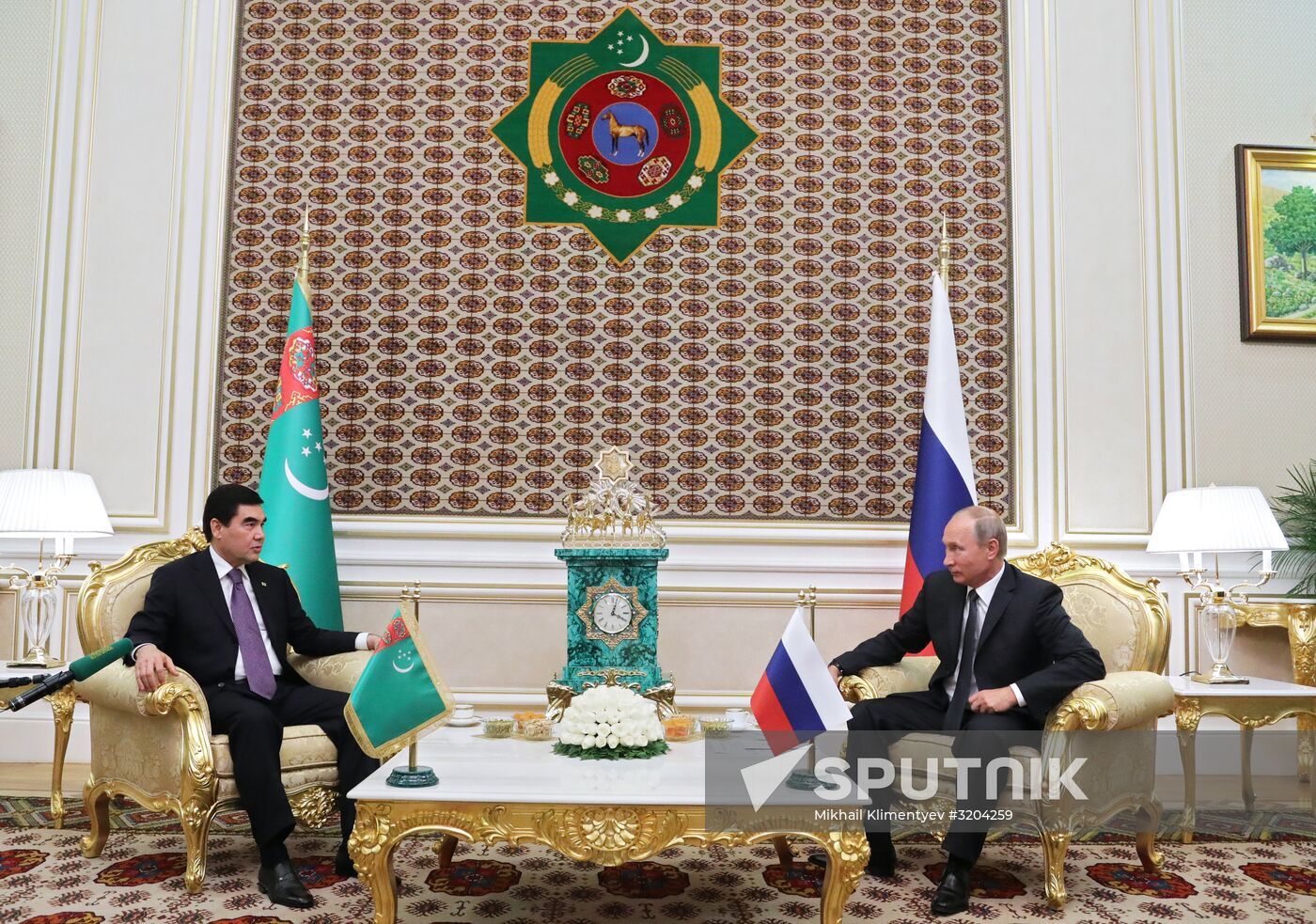 President Vladimir Putin's official visit to Turkmenistan