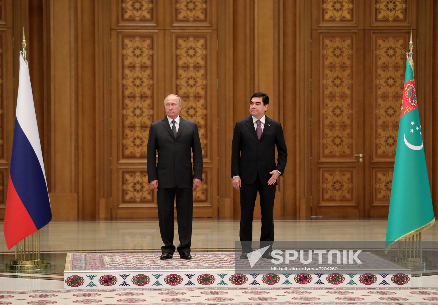 President Vladimir Putin's official visit to Turkmenistan