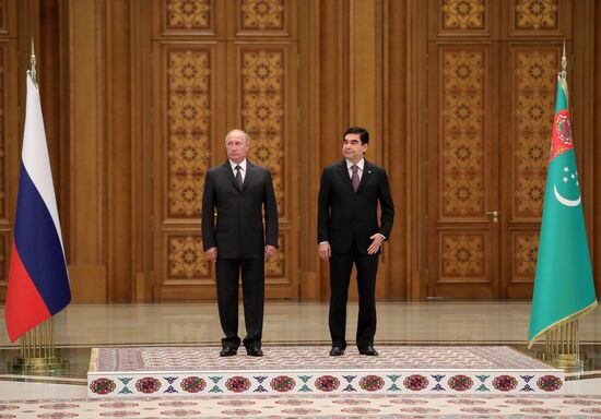 President Vladimir Putin's official visit to Turkmenistan