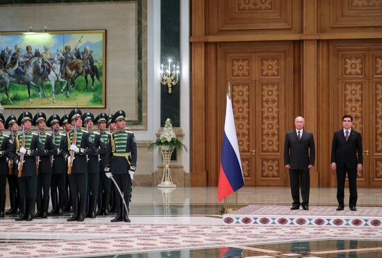 President Vladimir Putin's official visit to Turkmenistan