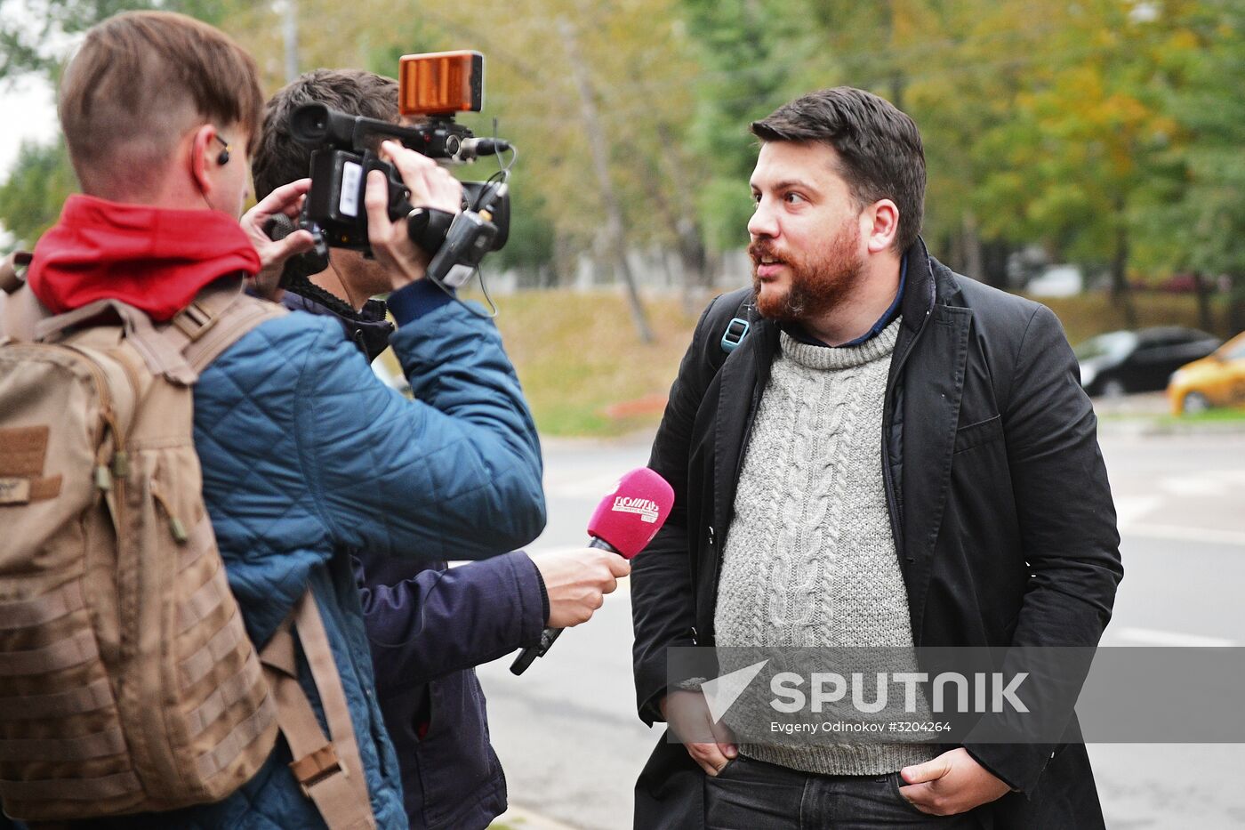 Hearing on an administrative case against Alexei Navalny in Simonovsky Court