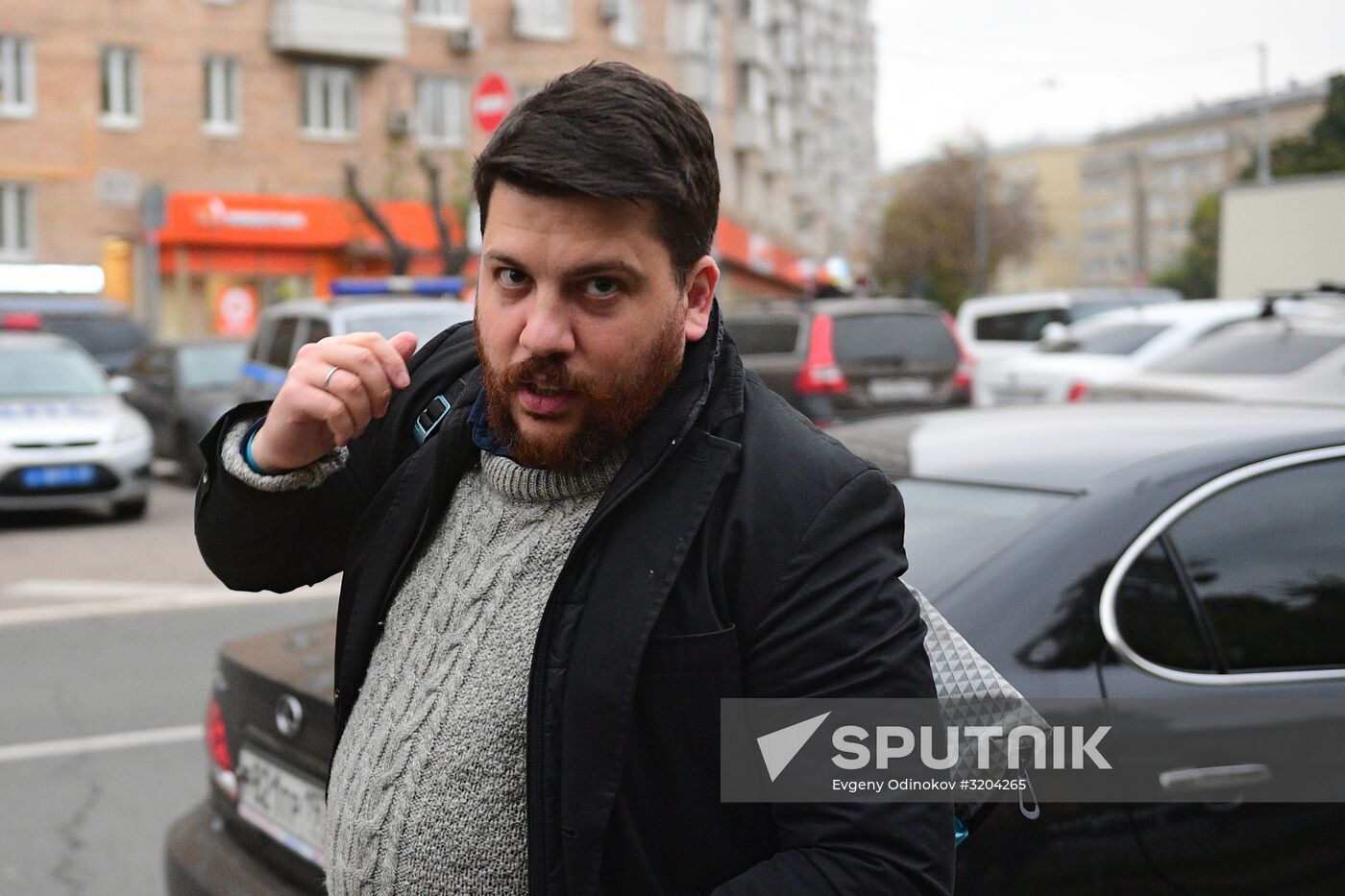 Hearing on an administrative case against Alexei Navalny in Simonovsky Court