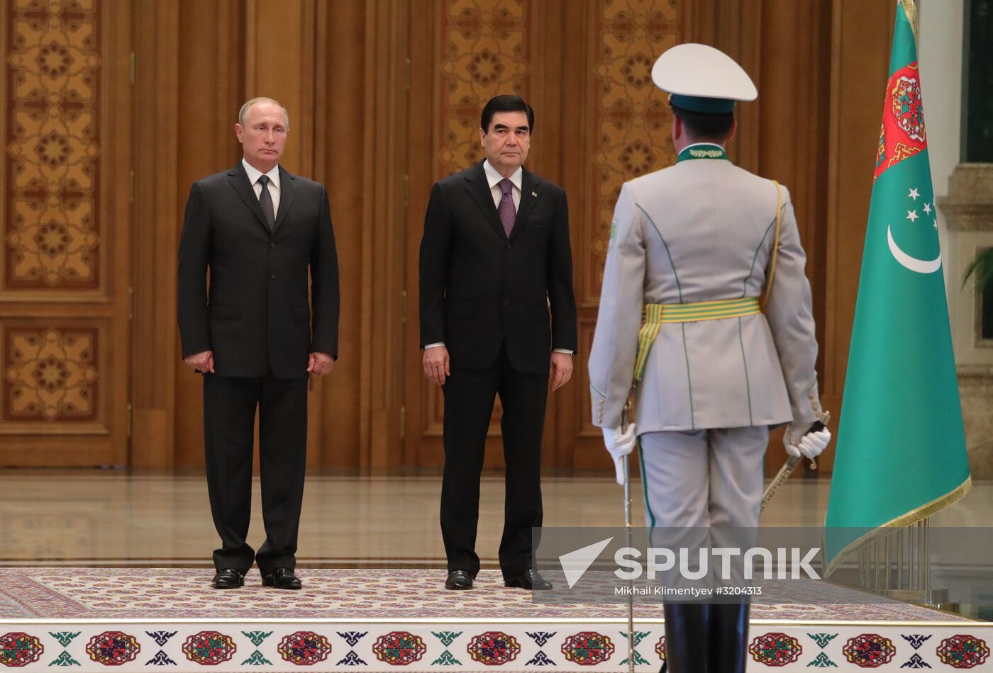 President Vladimir Putin's official visit to Turkmenistan