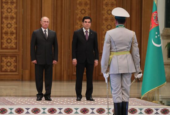 President Vladimir Putin's official visit to Turkmenistan