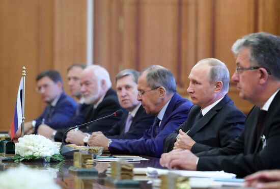 President Vladimir Putin's official visit to Turkmenistan