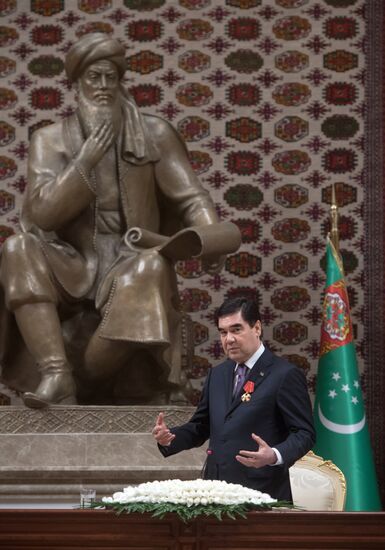 President Vladimir Putin's official visit to Turkmenistan