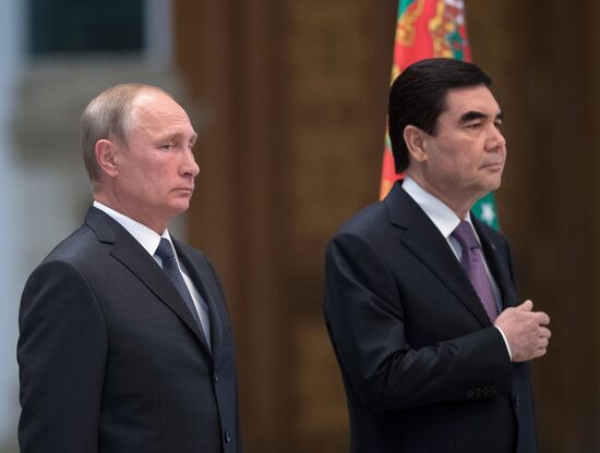 President Vladimir Putin's official visit to Turkmenistan