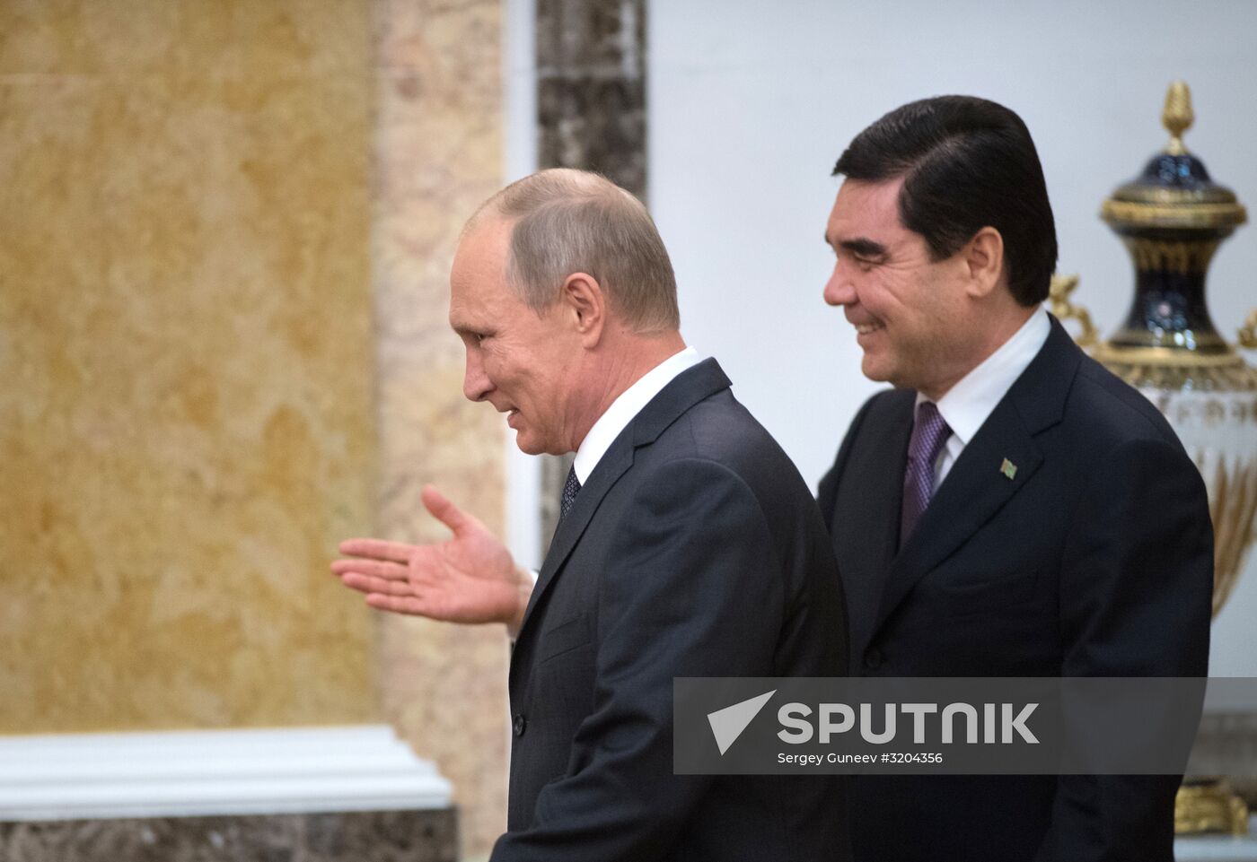 President Vladimir Putin's official visit to Turkmenistan
