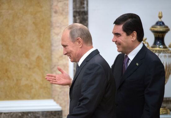 President Vladimir Putin's official visit to Turkmenistan