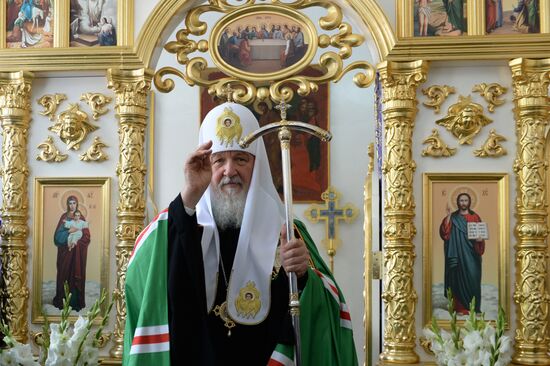 Patriarch Kirill of Moscow and All Russia visits Uzbekistan