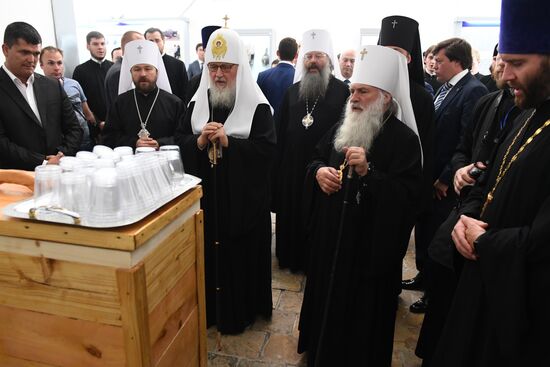 Patriarch Kirill of Moscow and All Russia visits Uzbekistan