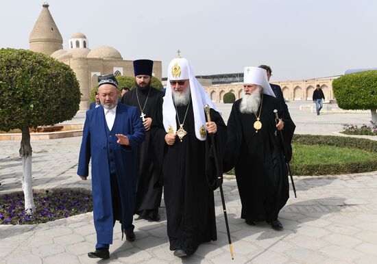 Patriarch Kirill of Moscow and All Russia visits Uzbekistan