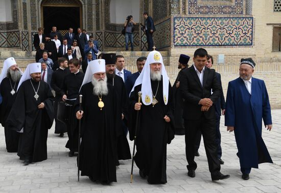 Patriarch Kirill of Moscow and All Russia visits Uzbekistan