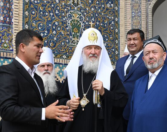 Patriarch Kirill of Moscow and All Russia visits Uzbekistan