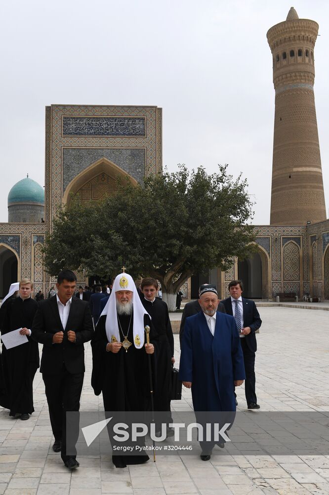 Patriarch Kirill of Moscow and All Russia visits Uzbekistan