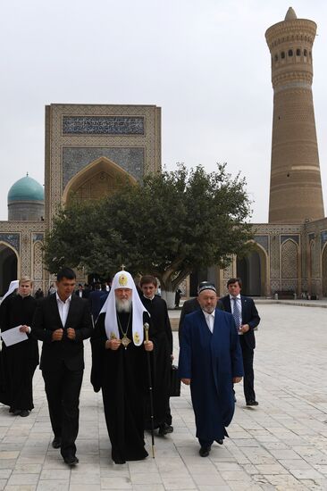 Patriarch Kirill of Moscow and All Russia visits Uzbekistan
