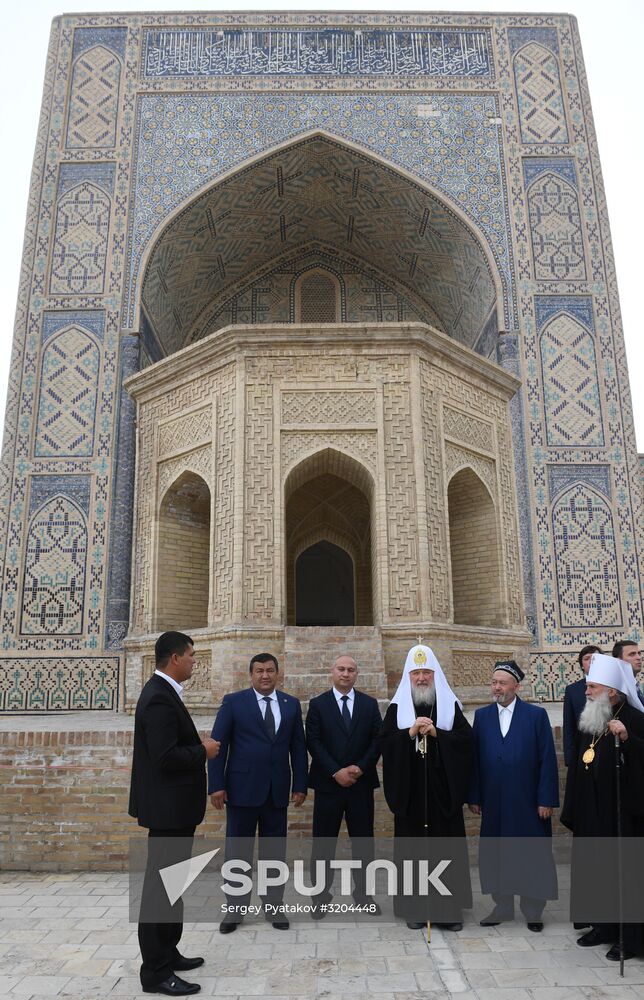 Patriarch Kirill of Moscow and All Russia visits Uzbekistan