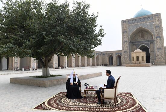 Patriarch Kirill of Moscow and All Russia visits Uzbekistan