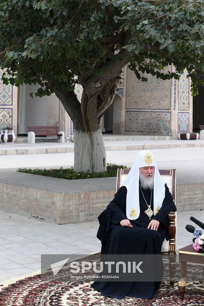Patriarch visits Uzbekistan